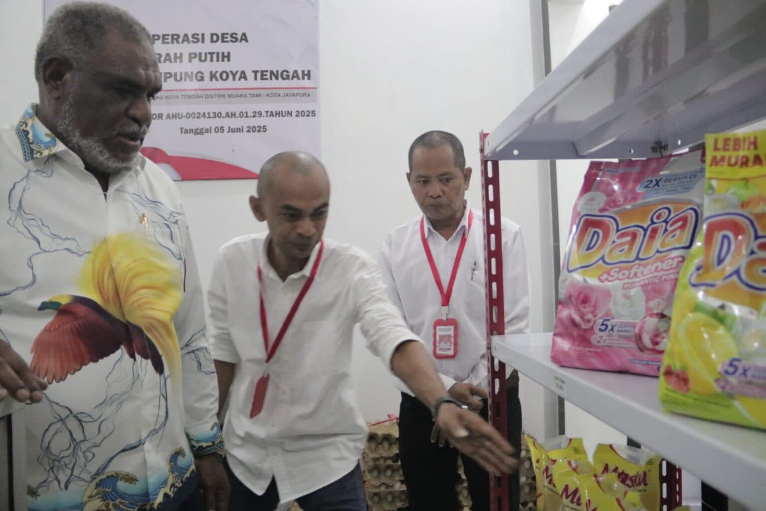 Pemkot Jayapura Resmikan Koperasi Merah Putih di Koya Tengah