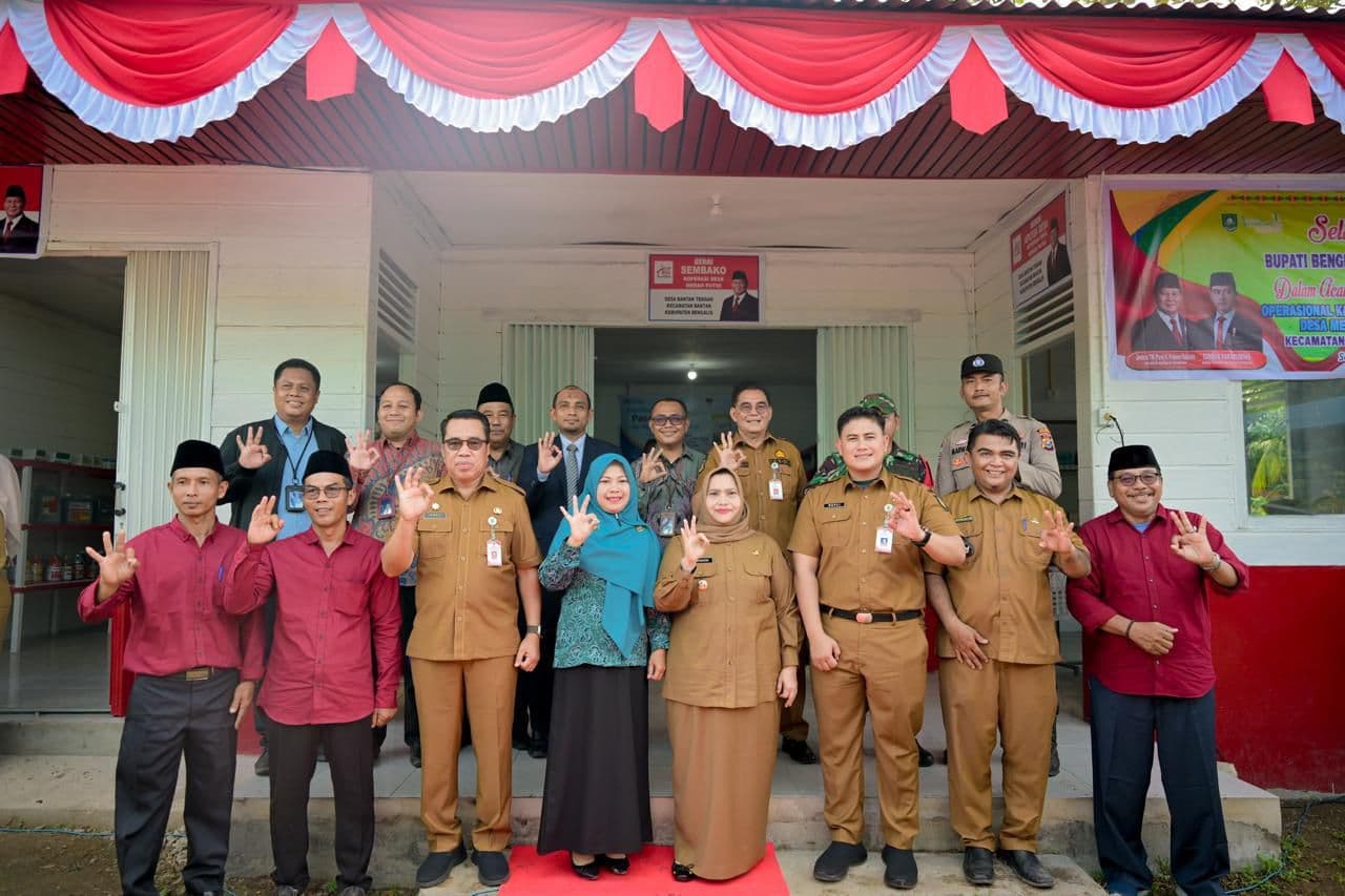 Bupati Kasmarni Resmikan Koperasi Merah Putih: Perkuat Ekonomi Lokal Menuju Indonesia Emas 2045