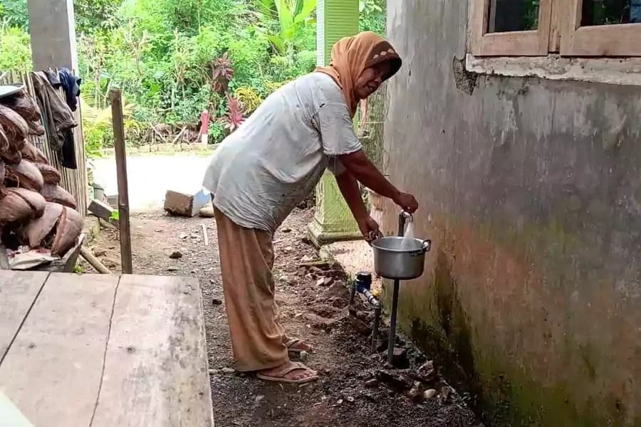 Pipanisasi TMMD ke-126 Malang Rampung Warga Lebakharjo Kini Nikmati Air Bersih Langsung ke Rumah