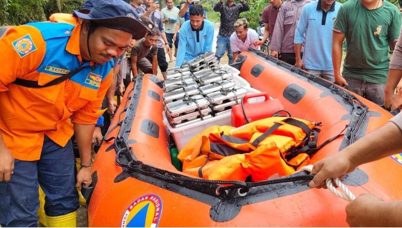 Dapur MBG Berperan Penting Menjaga Asupan Gizi Warga Terdampak Bencana Banjir