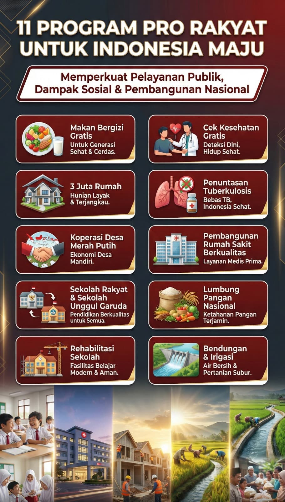 PRO RAKYAT! INILAH 11 Program Kebijakan Presiden yang Bikin Indonesia Maju!