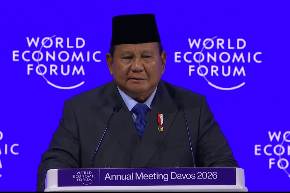 WEF Swiss, Prabowo Ungkap Kemajuan Program Makan Bergizi Gratis Nasional