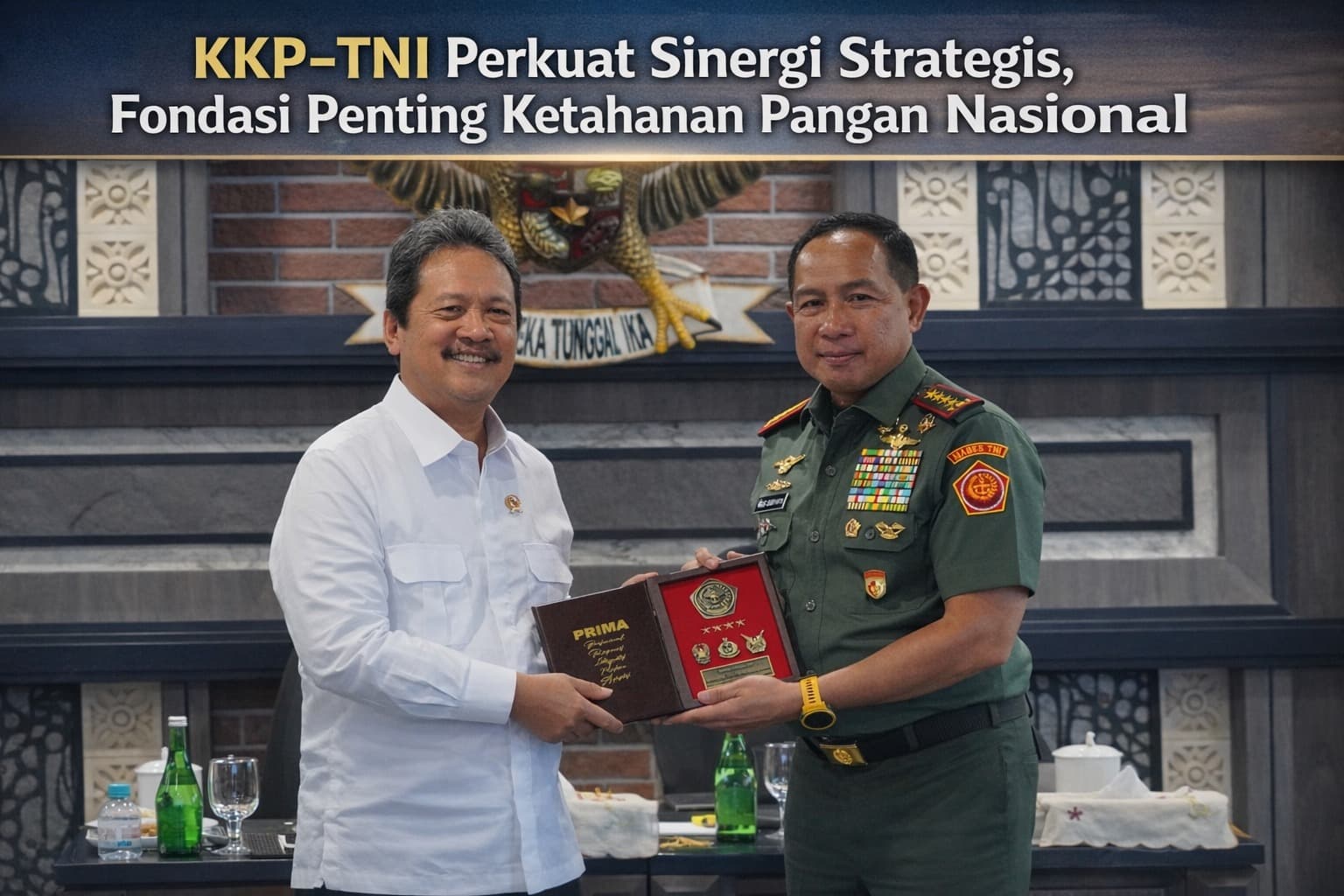 KKP–TNI Perkuat Sinergi Strategis, Fondasi Penting Ketahanan Pangan Nasional
