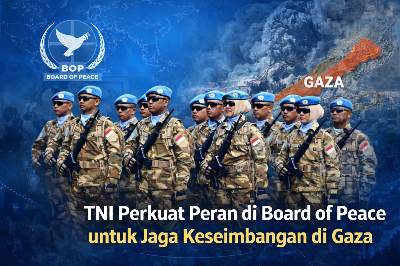 TNI Perkuat Peran di Board of Peace untuk Jaga Keseimbangan di Gaza
