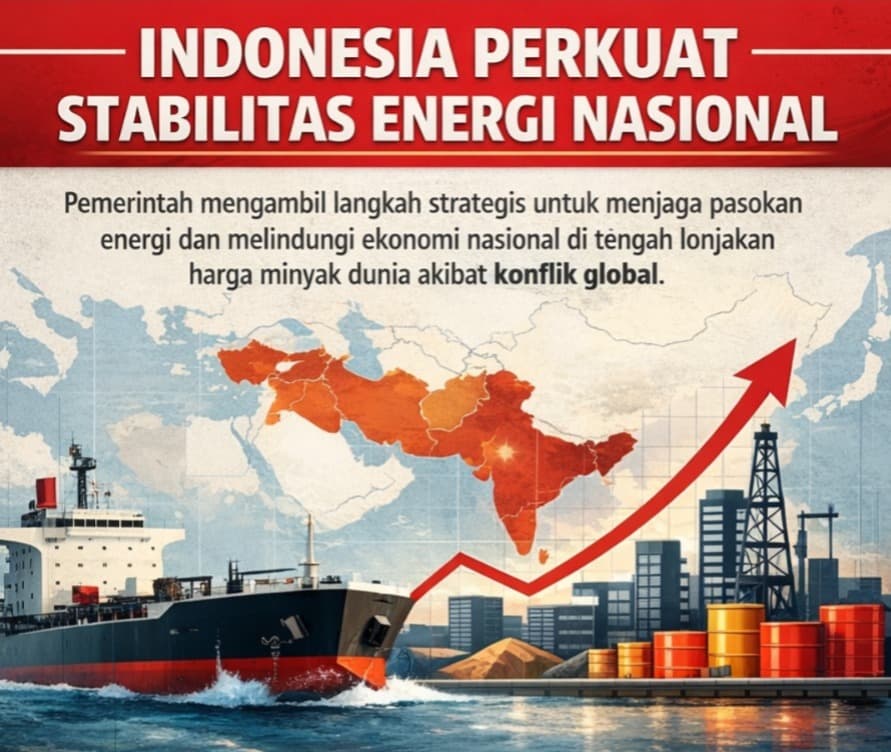 Indonesia Perkuat Stabilitas Energi Nasional di Tengah Gejolak Global