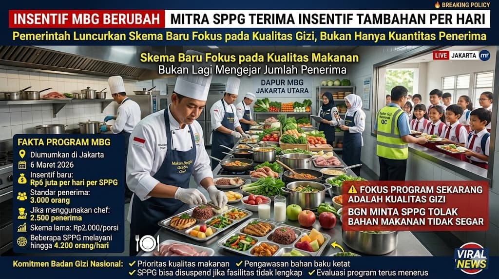 Perubahan Skema Insentif Program Makan Bergizi Gratis Menjadi Langkah Penting Menjaga Kualitas Gizi Anak Indonesia