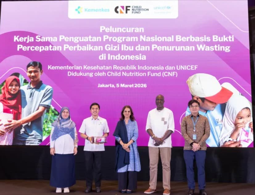 Pemerintah dan UNICEF Luncurkan Program Nasional Perbaikan Gizi Ibu dan Anak di 38 Provinsi