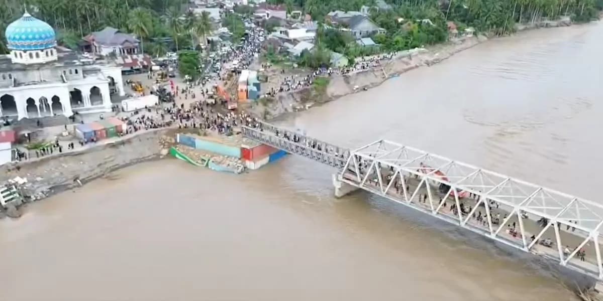 TNI AD Bangun 40 Jembatan Armco di Aceh untuk Pulihkan Akses Pasca Banjir