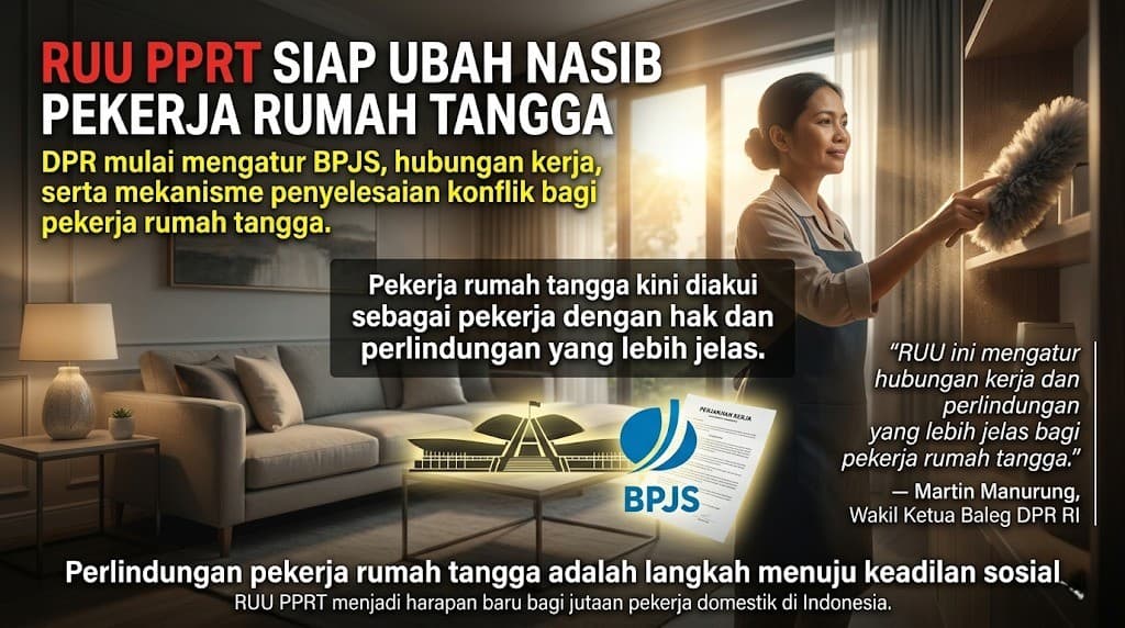 Upaya Perlindungan Pekerja Rumah Tangga Melalui RUU PPRT Perlu Didukung Agar Hak dan Martabat Pekerja Domestik Semakin Terjamin