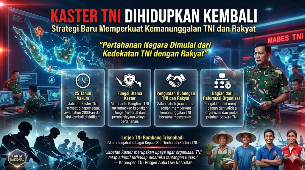 Menghidupkan Kembali Peran Teritorial TNI sebagai Upaya Adaptasi Menghadapi Dinamika Tantangan Keamanan Nasional