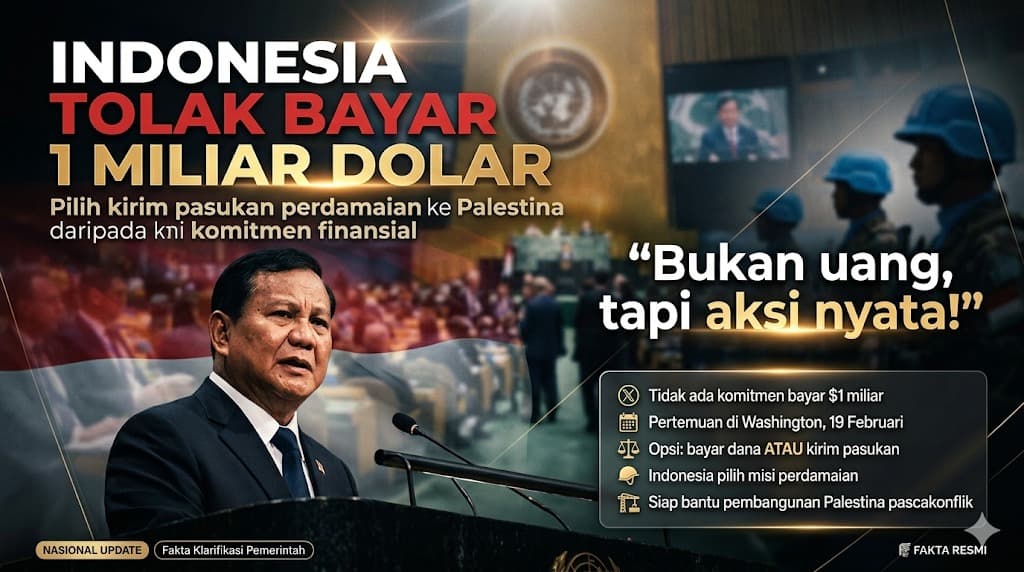 Ketika Kedaulatan Diuji di Meja Diplomasi Indonesia Memilih Jalan Pengabdian Bukan Pembayaran