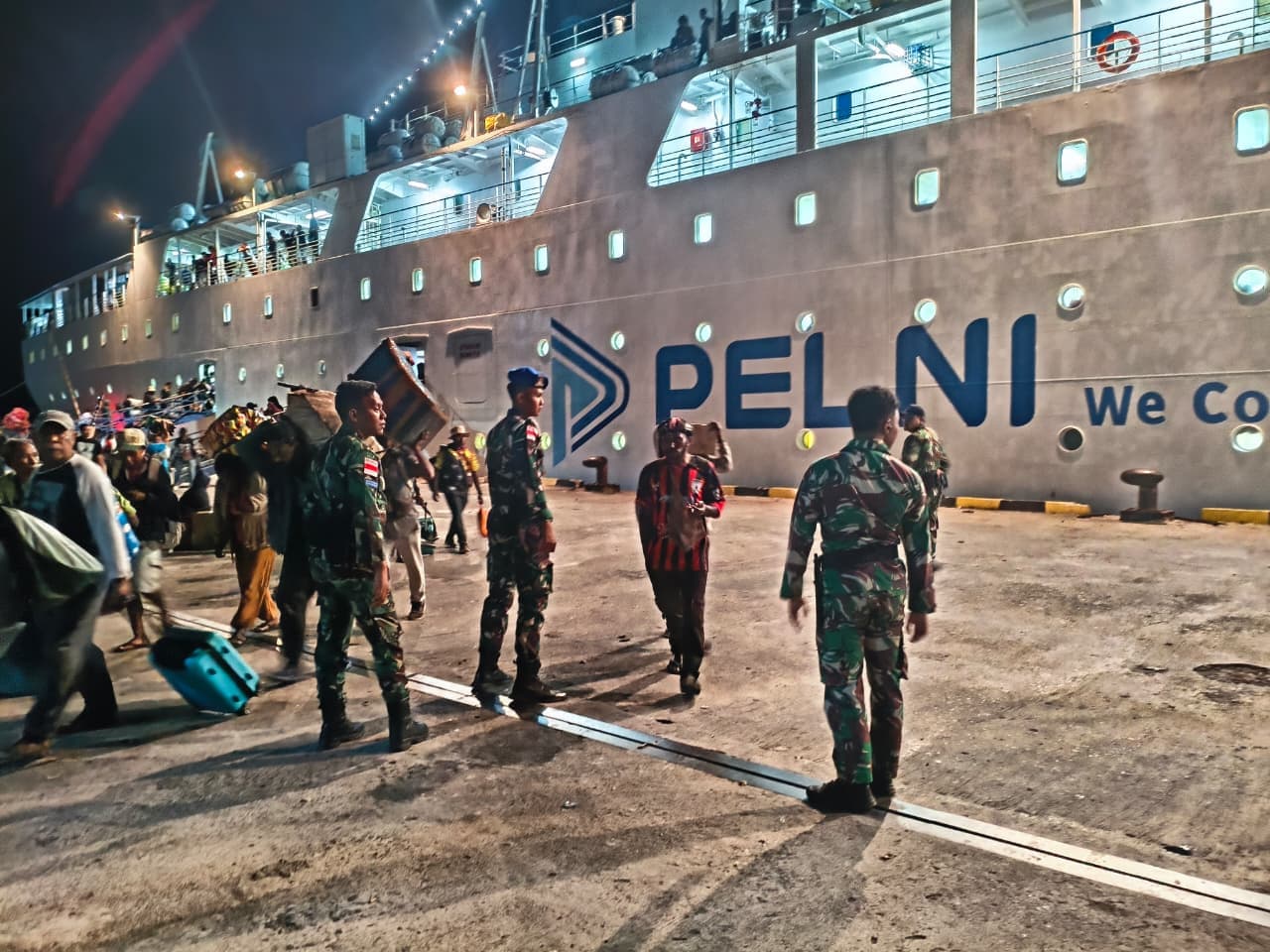 TNI AL Perketat Pengamanan Pelabuhan Samabusa Nabire, Antisipasi Barang Terlarang