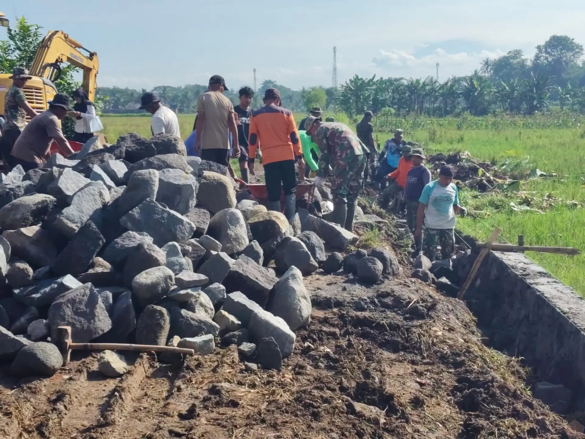 TMMD Sengkuyung II Sleman Perkuat Gotong Royong dan Pembangunan Desa