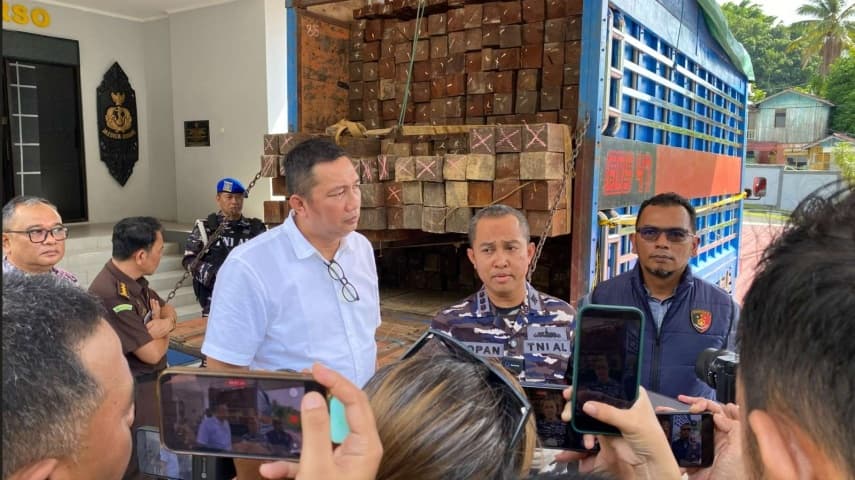 Gakkum Kehutanan Tetapkan Pengelola Gudang sebagai Tersangka Kasus Kayu Ilegal di Samarinda