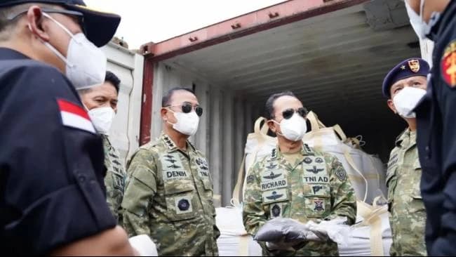 TNI AL Gagalkan Penyelundupan Mineral Ilegal di Batam