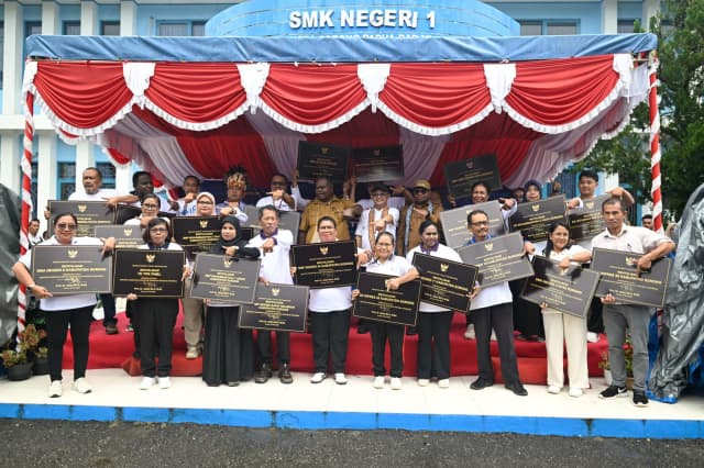 Revitalisasi 49 Sekolah di Sorong Digelontor Rp47 Miliar, Pemerintah Perkuat Pemerataan Pendidikan di Papua Barat Daya