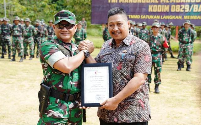 TMMD ke-128 Bangkalan Resmi Ditutup, Seluruh Sasaran Pembangunan Tuntas 100 Persen