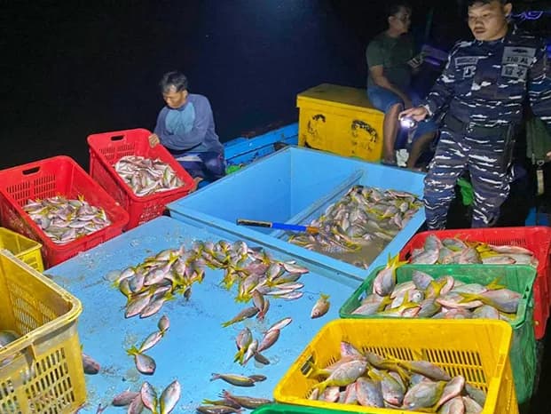 TNI AL Gagalkan Praktik Bom Ikan di Perairan Kalimantan Barat