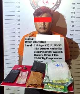 TNI-Polri Gagalkan Peredaran 1 Kilogram Sabu di Labuhanbatu