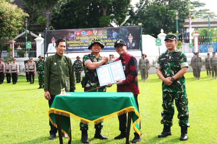 TMMD Sengkuyung Tahap II Kota Yogyakarta Resmi Ditutup