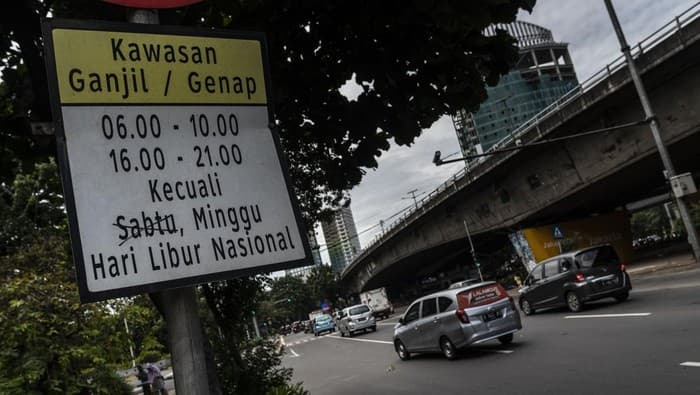 Ganjil Genap Jakarta Ditiadakan Selama Libur dan Cuti Bersama Iduladha