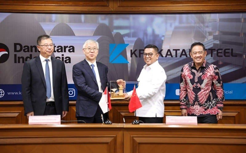 Krakatau Steel Gandeng Investor China Kembangkan Industri Baja di Banten