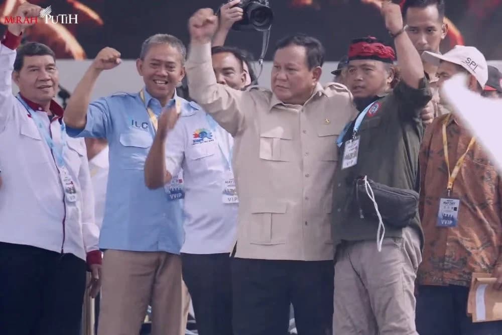 Prabowo Hadiri May Day 2026 di Monas, Siap Dengarkan 11 Tuntutan Buruh
