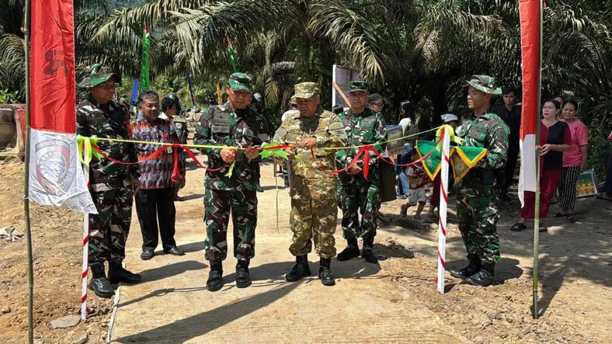 TMMD ke-128 di Desa Sepang Resmi Ditutup, Infrastruktur dan Fasilitas Warga Meningkat