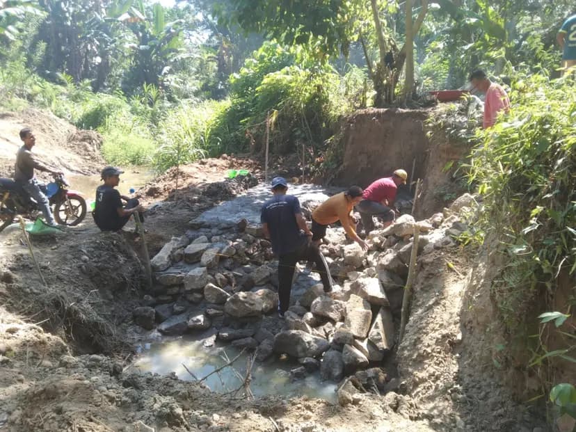 Kodim 1402/Polman Percepat Pembangunan 11 Jembatan Perintis Garuda untuk Tingkatkan Akses Wilayah Pedesaan