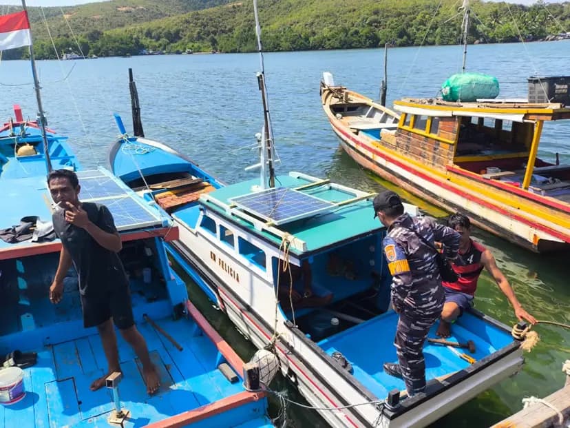 TNI AL Tingkatkan Pengawasan Perairan Tambelan, Nelayan Diimbau Utamakan Keselamatan Melaut