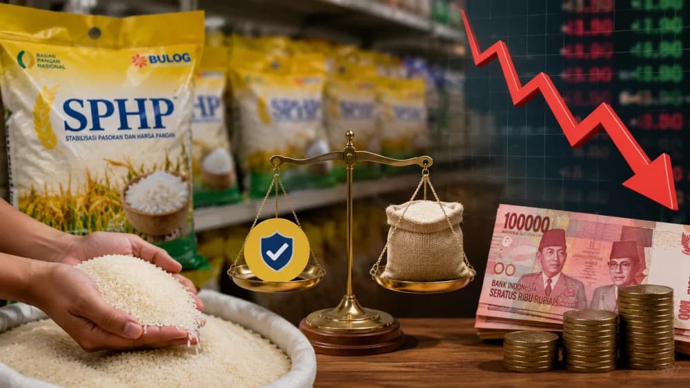 Pemerintah Pastikan Harga Beras SPHP Tetap Stabil Meski Rupiah Melemah