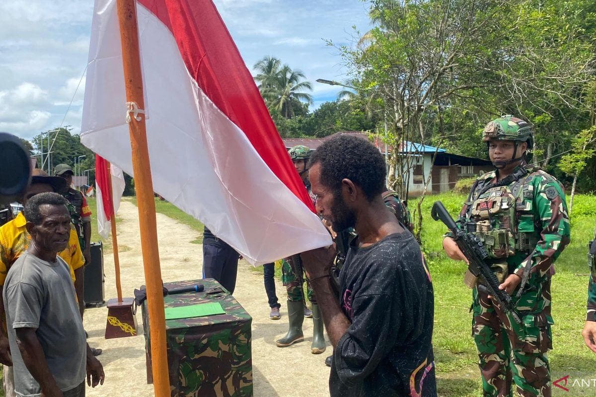 Pendekatan Humanis Berbuah Hasil, Lima Eks Anggota OPM Kembali Ikrar Setia kepada NKRI