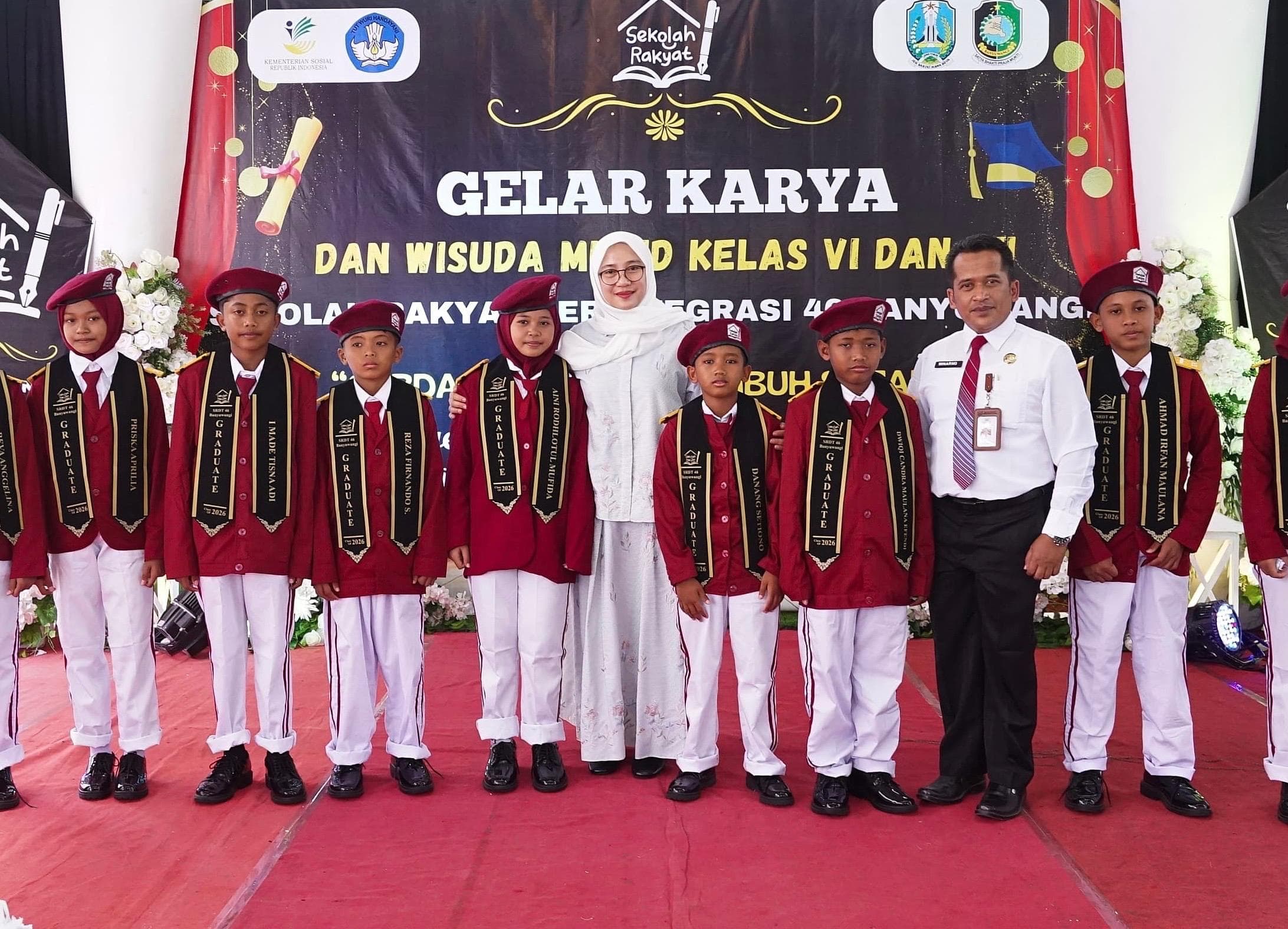 Sekolah Rakyat Banyuwangi Buka Harapan Baru, Tiga Anak Putus Sekolah Kini Lulus dan Siap Menatap Masa Depan