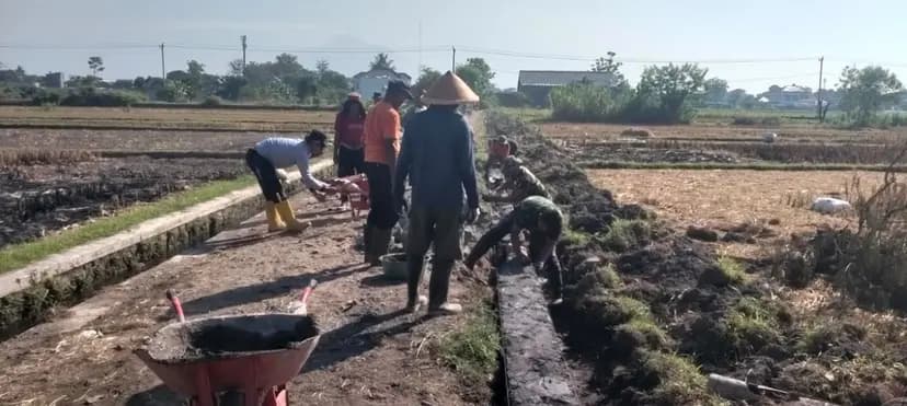 Pra TMMD Kodim 0732 Sleman Perkuat Gotong Royong, Warga Dukung Percepatan Pembangunan Desa